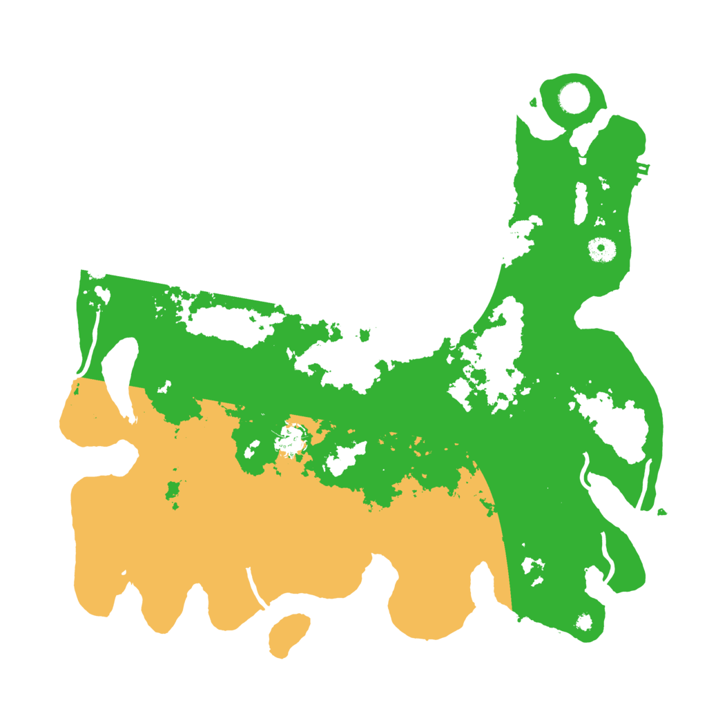 Biome Rust Map: Procedural Map, Size: 4000, Seed: 9136462