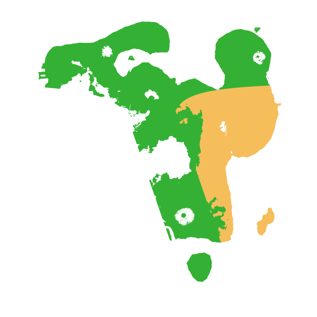 Biome Rust Map: Procedural Map, Size: 2700, Seed: 425135