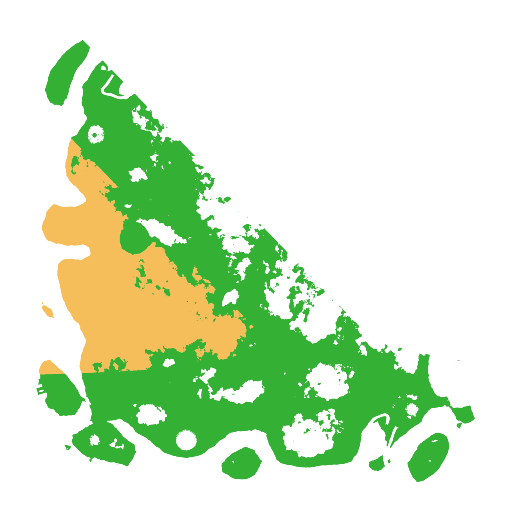 Biome Rust Map: Procedural Map, Size: 4499, Seed: 42069