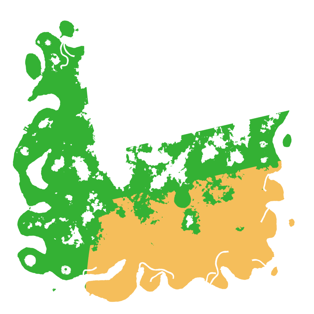 Biome Rust Map: Procedural Map, Size: 5000, Seed: 14319