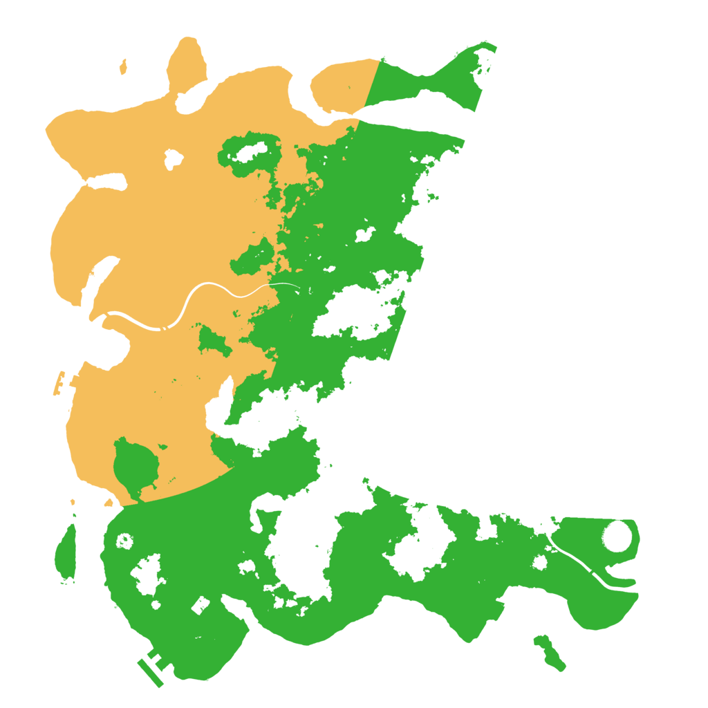 Biome Rust Map: Procedural Map, Size: 4250, Seed: 1871295522