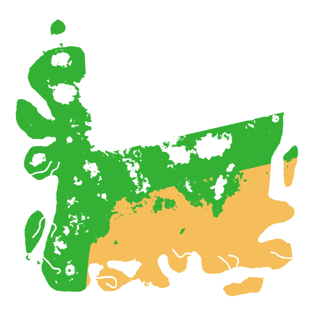 Biome Rust Map: Procedural Map, Size: 4500, Seed: 1178255650