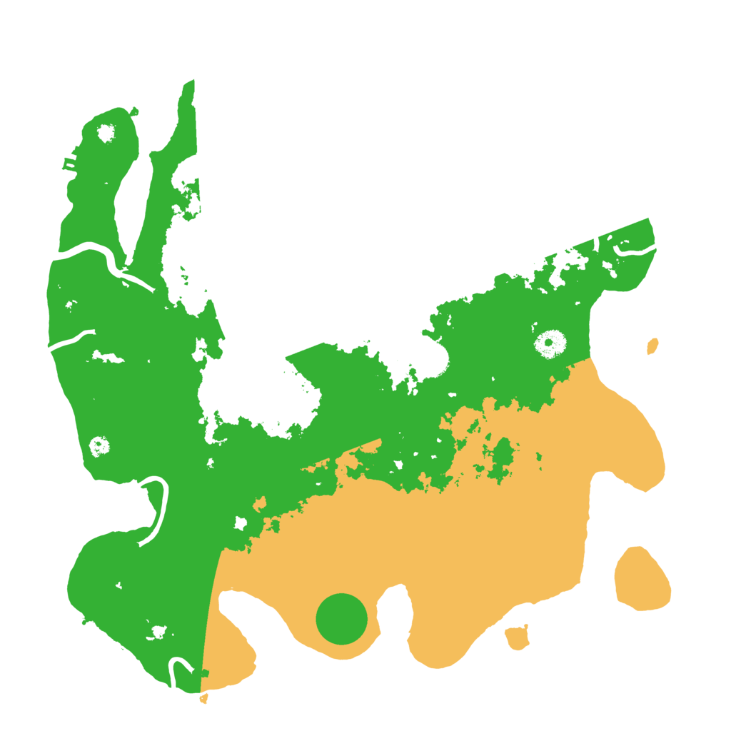 Biome Rust Map: Procedural Map, Size: 3750, Seed: 394515669