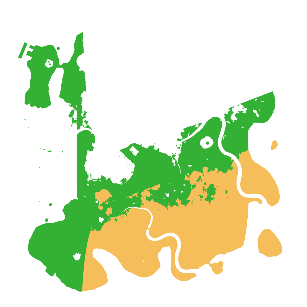 Biome Rust Map: Procedural Map, Size: 3750, Seed: 394515669