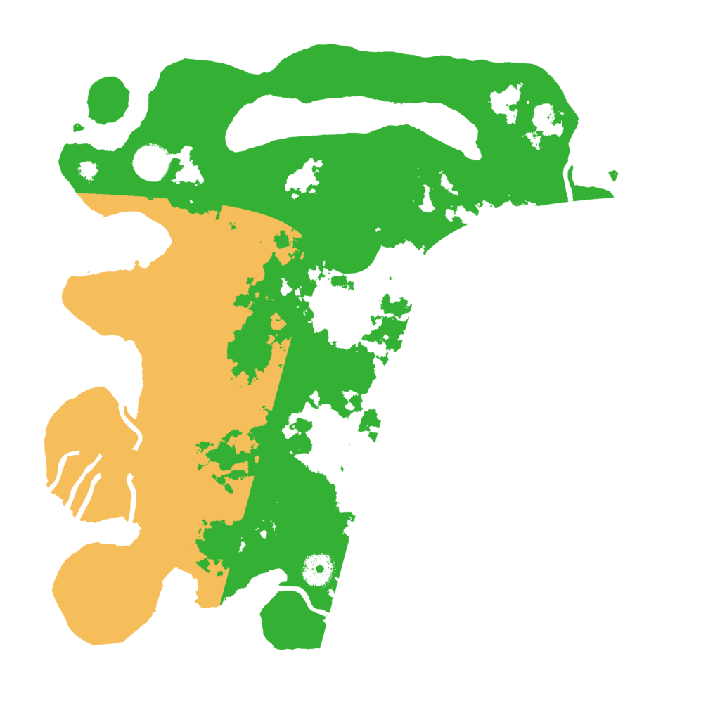 Biome Rust Map: Procedural Map, Size: 3500, Seed: 7758774