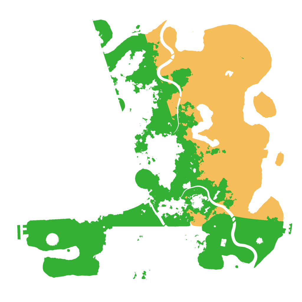 Biome Rust Map: Procedural Map, Size: 4250, Seed: 2751