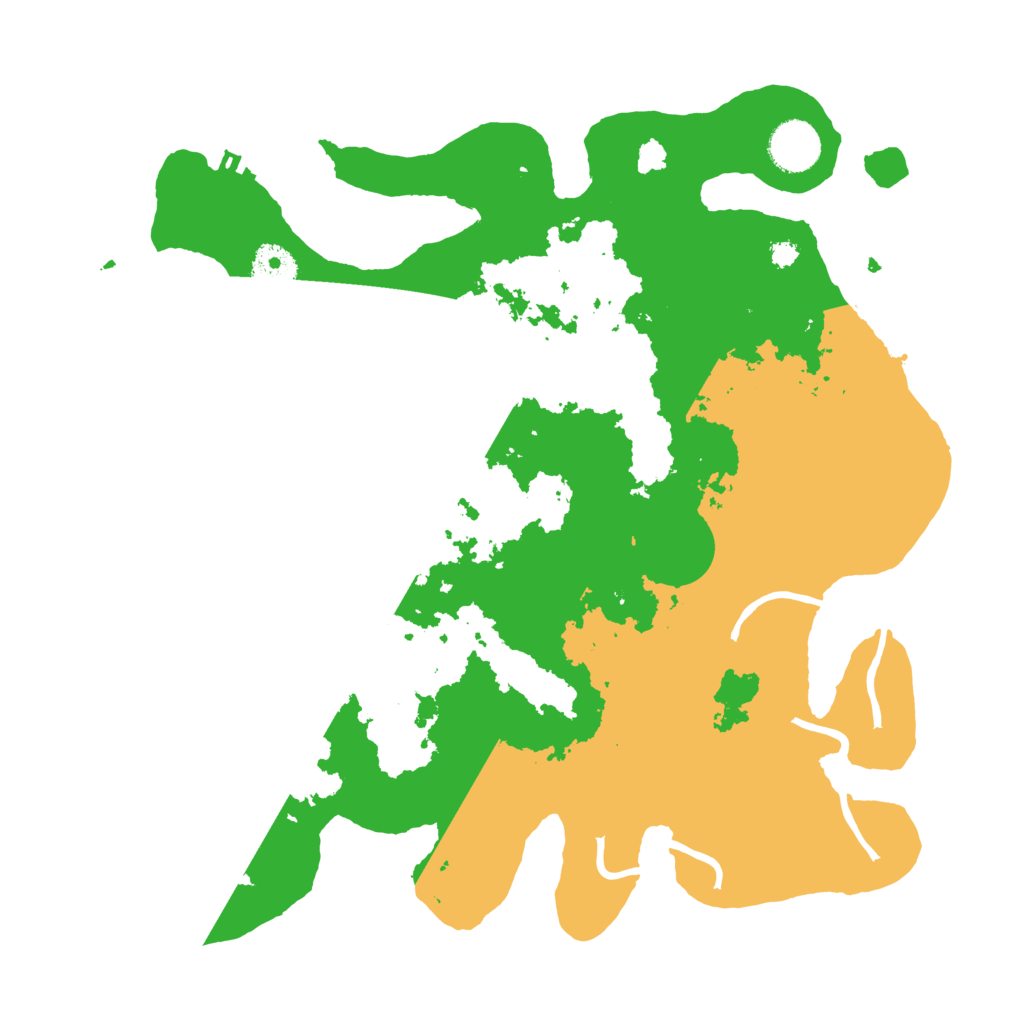 Biome Rust Map: Procedural Map, Size: 3500, Seed: 735722100