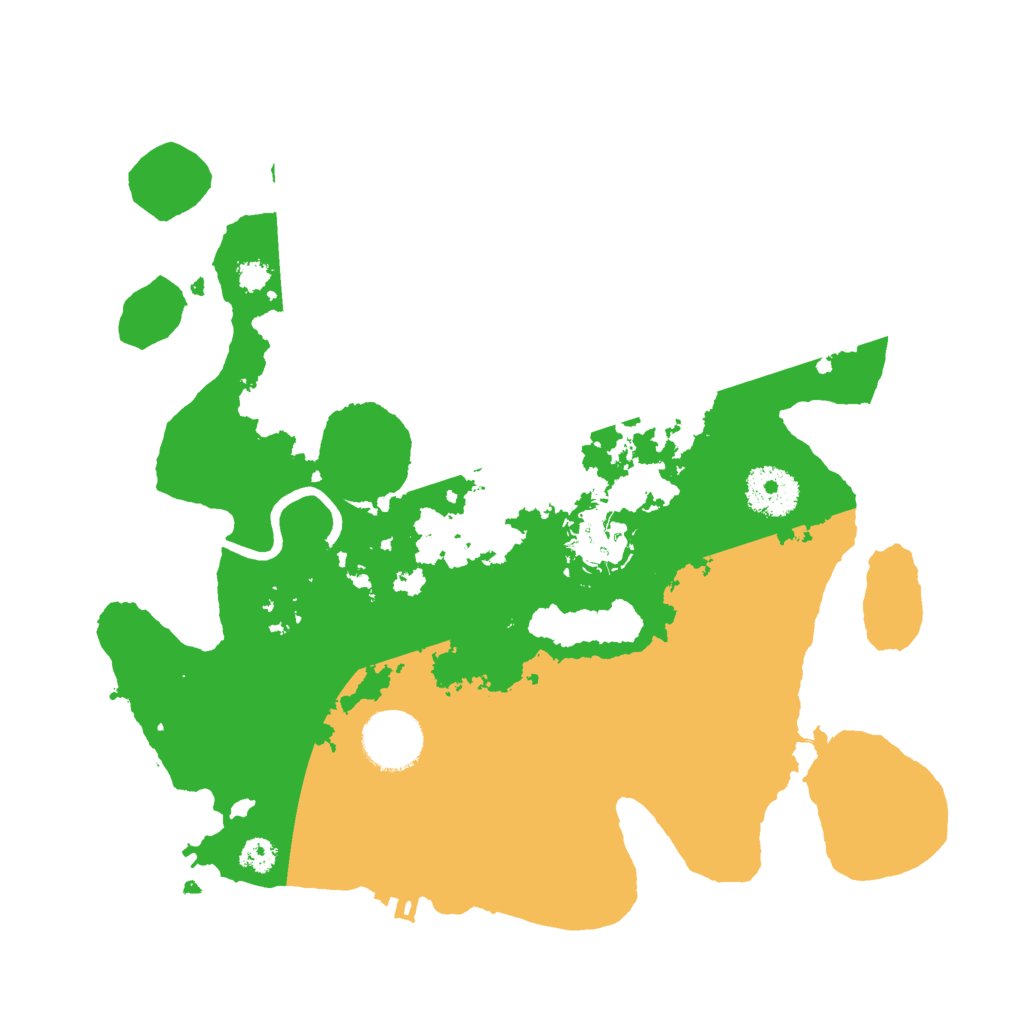 Biome Rust Map: Procedural Map, Size: 3000, Seed: 1769465469