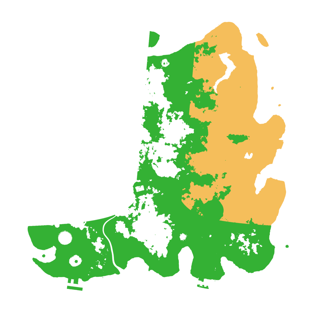 Biome Rust Map: Procedural Map, Size: 4000, Seed: 1813062822