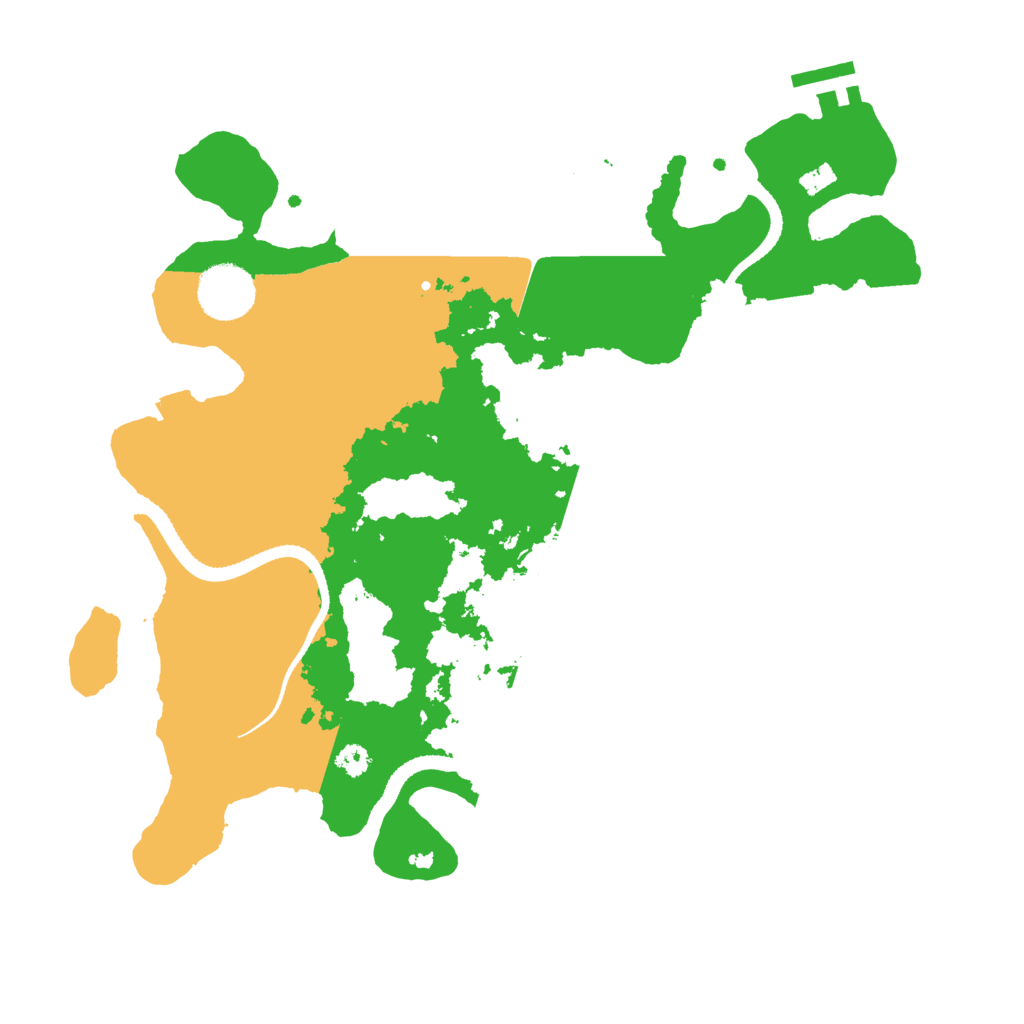 Biome Rust Map: Procedural Map, Size: 3250, Seed: 1298669062