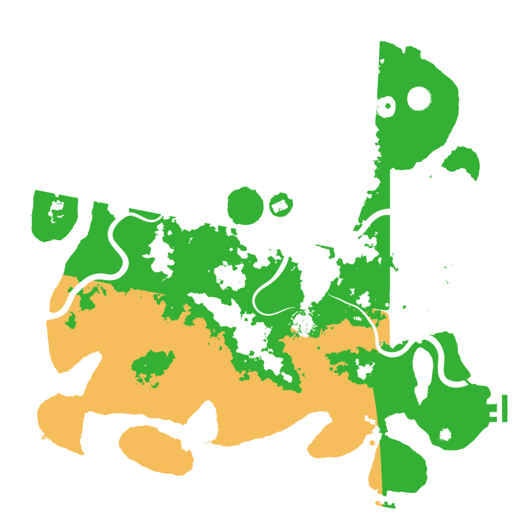 Biome Rust Map: Procedural Map, Size: 3838, Seed: 114115258