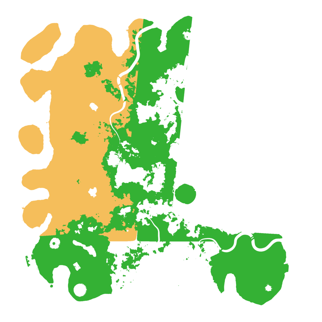 Biome Rust Map: Procedural Map, Size: 4500, Seed: 461436262