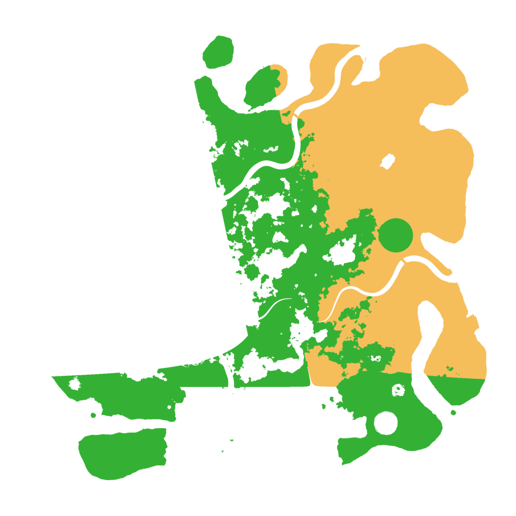 Biome Rust Map: Procedural Map, Size: 4000, Seed: 1298153642
