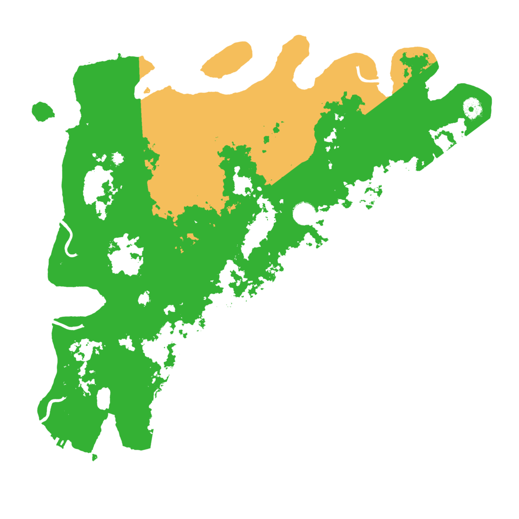 Biome Rust Map: Procedural Map, Size: 4000, Seed: 625504336