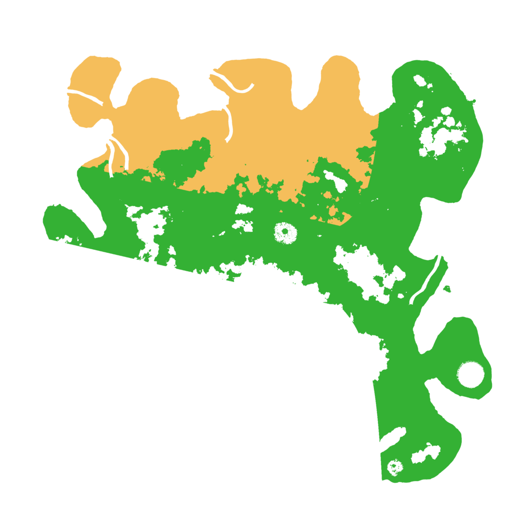 Biome Rust Map: Procedural Map, Size: 3500, Seed: 1820696687