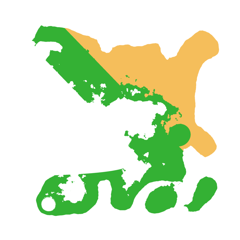 Biome Rust Map: Barren, Size: 3000, Seed: 79052