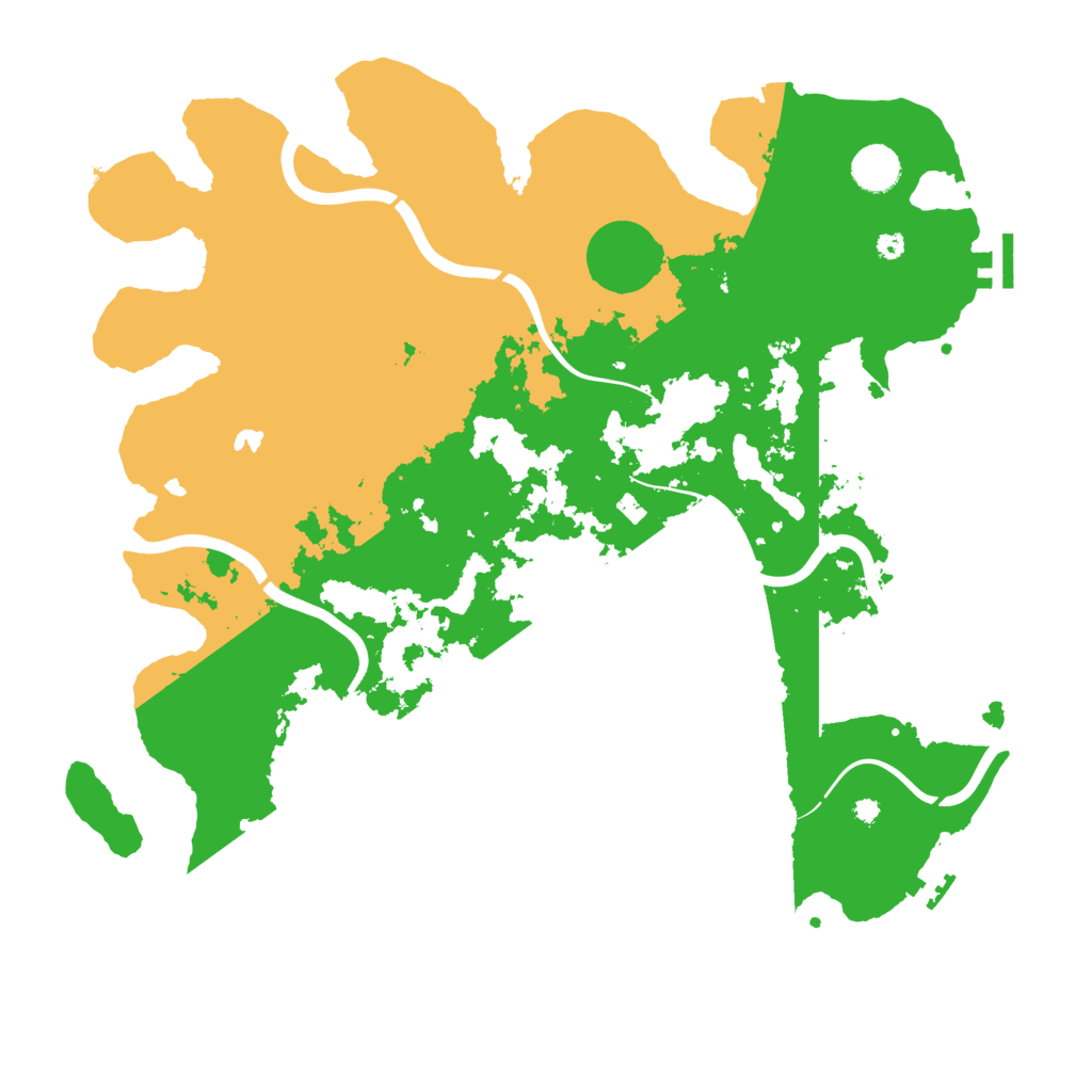 Biome Rust Map: Procedural Map, Size: 4000, Seed: 3021695