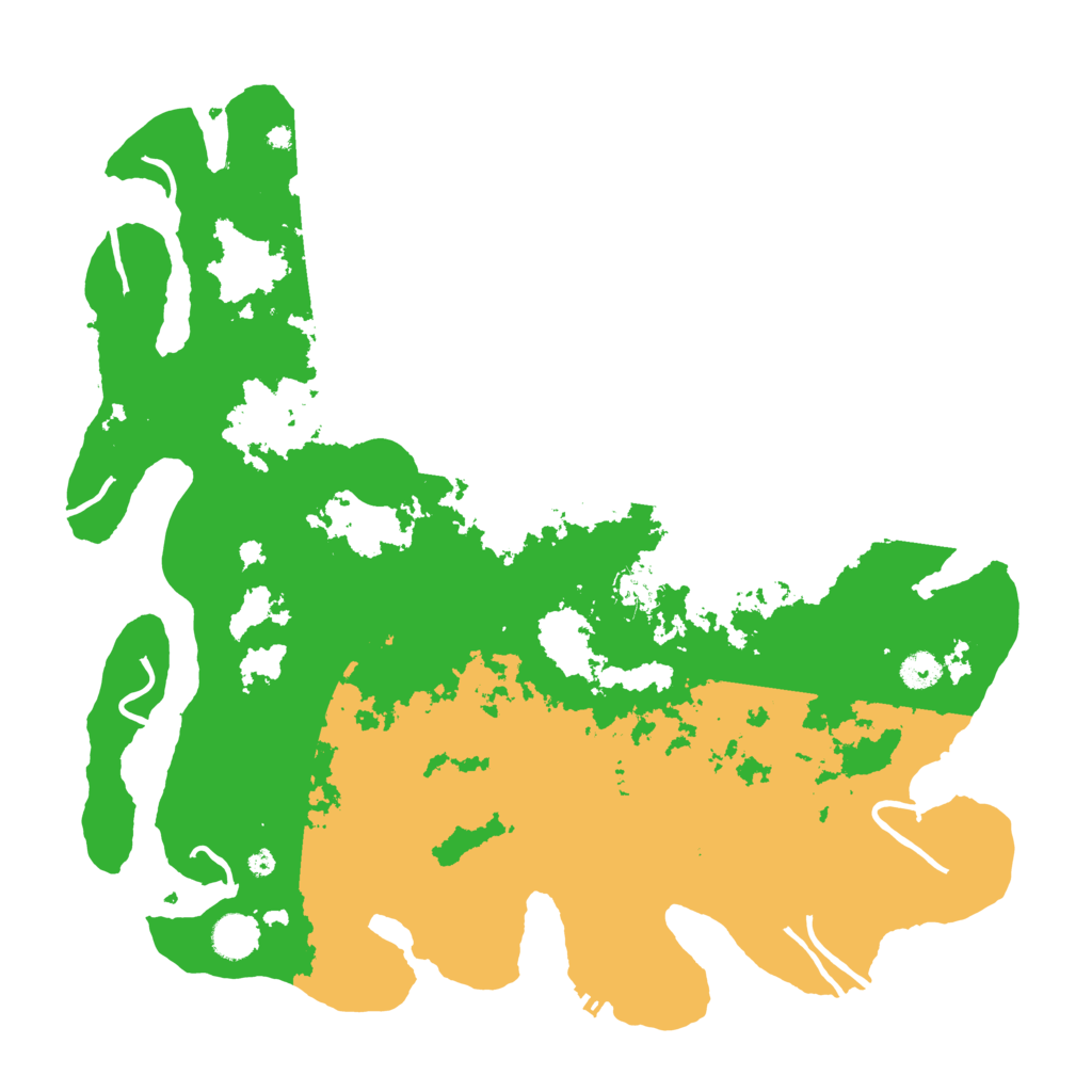 Biome Rust Map: Procedural Map, Size: 4250, Seed: 1995191695