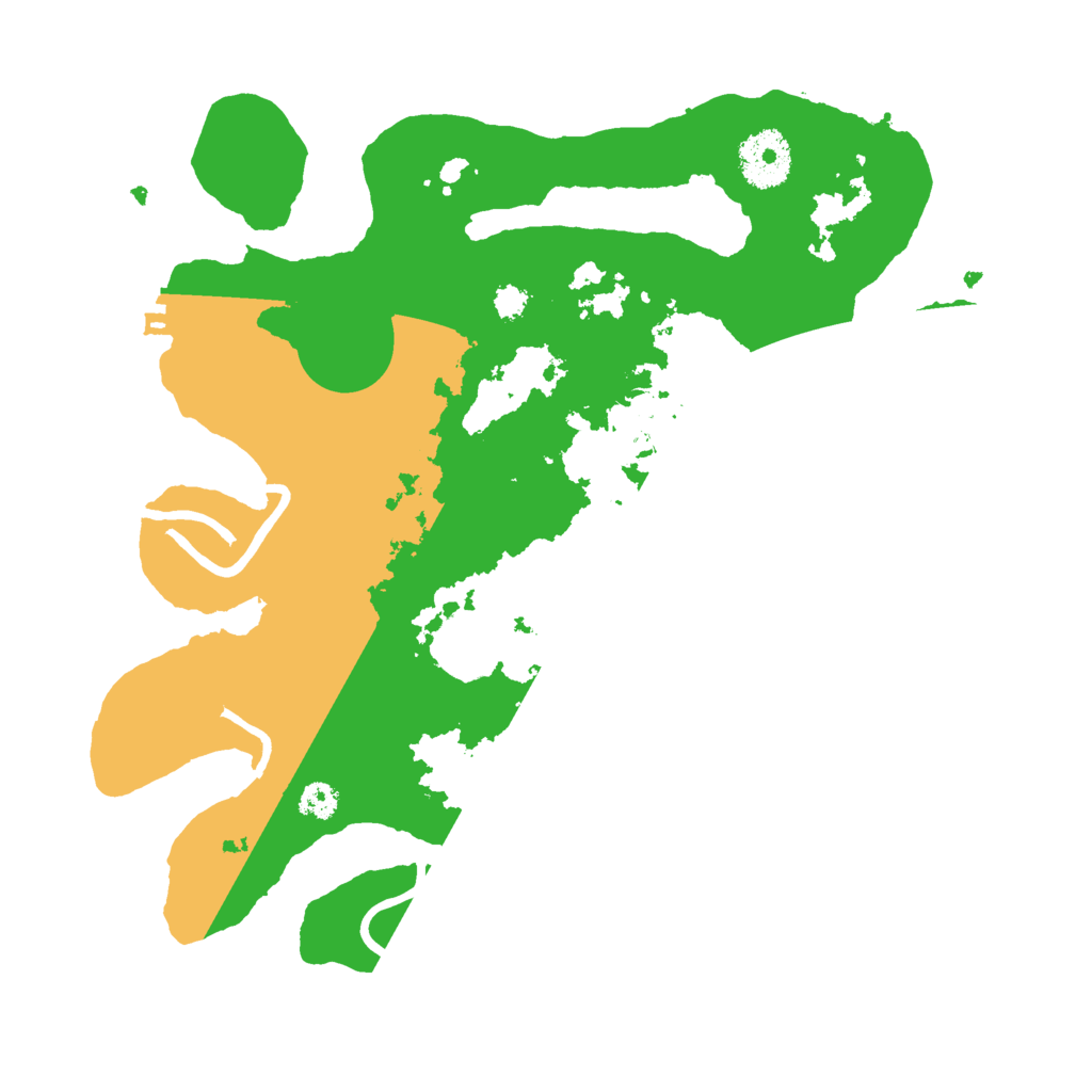 Biome Rust Map: Procedural Map, Size: 3000, Seed: 64992