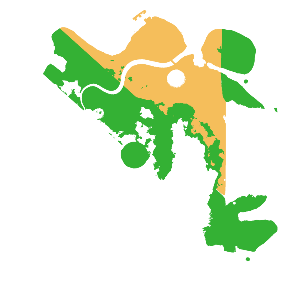 Biome Rust Map: Procedural Map, Size: 3000, Seed: 487976186