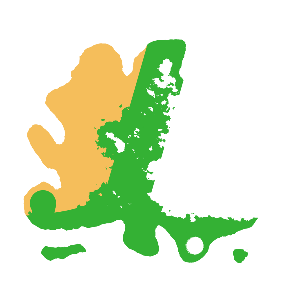 Biome Rust Map: Barren, Size: 3000, Seed: 2035256560