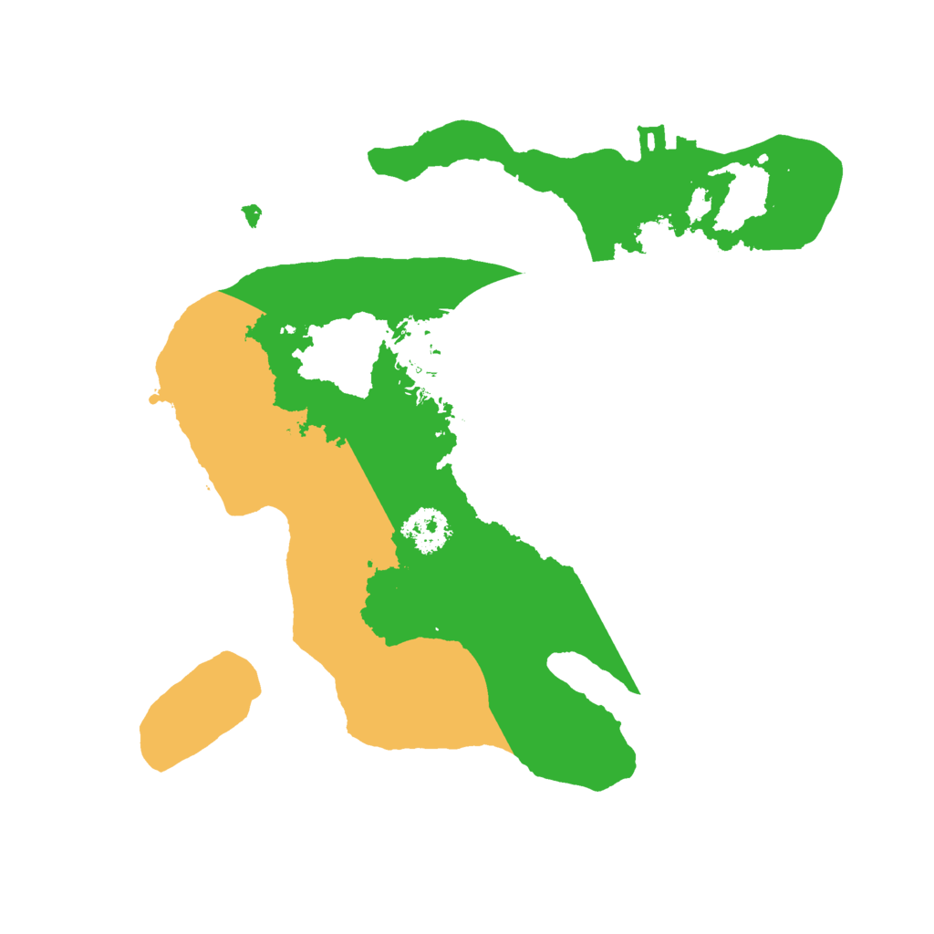 Biome Rust Map: Procedural Map, Size: 2150, Seed: 1265