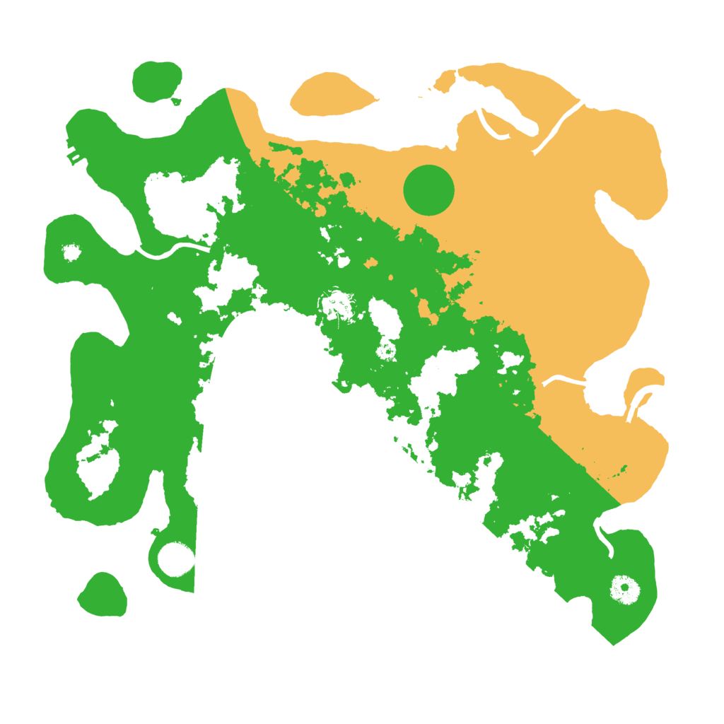 Biome Rust Map: Procedural Map, Size: 3750, Seed: 608307195