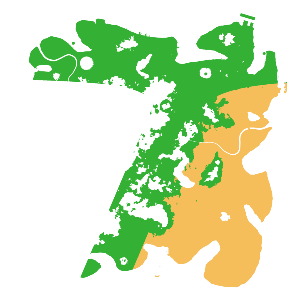 Biome Rust Map: Procedural Map, Size: 4000, Seed: 787462217