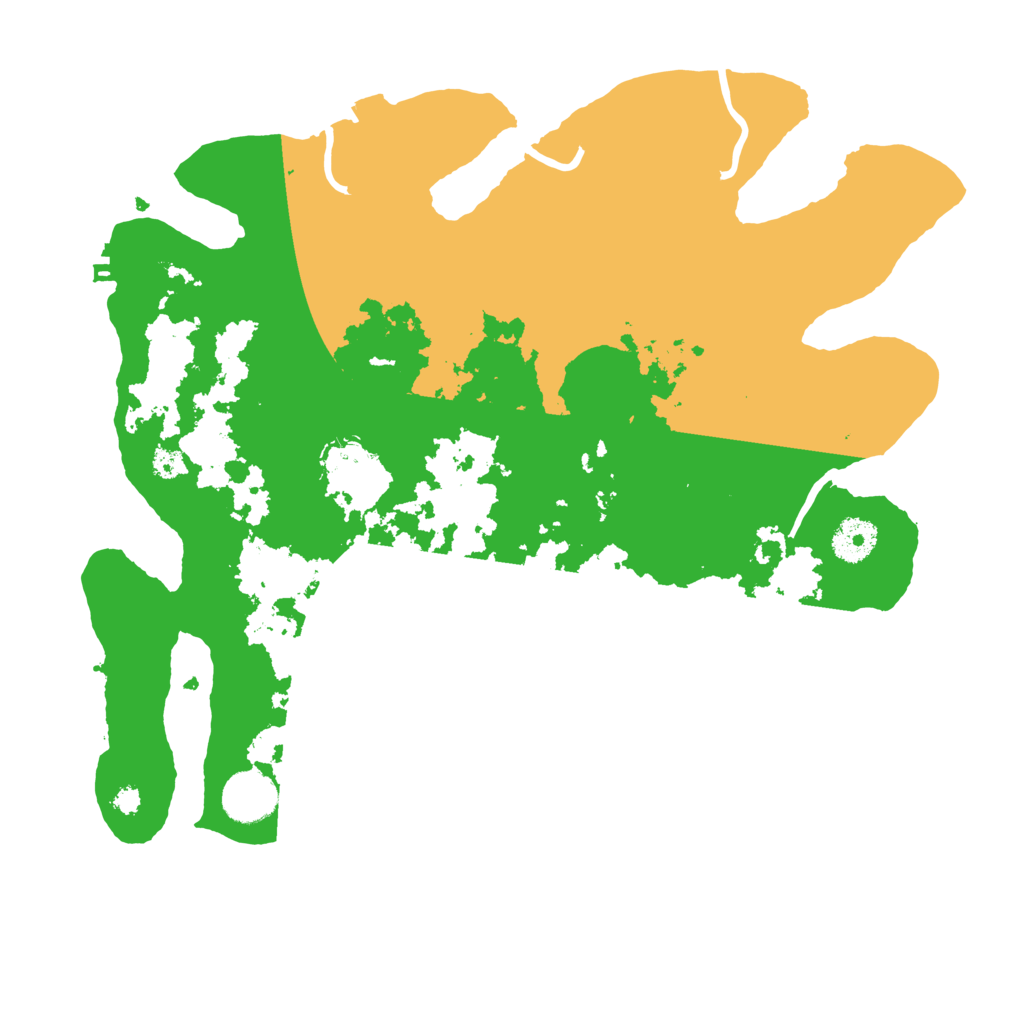 Biome Rust Map: Procedural Map, Size: 3500, Seed: 2139500686