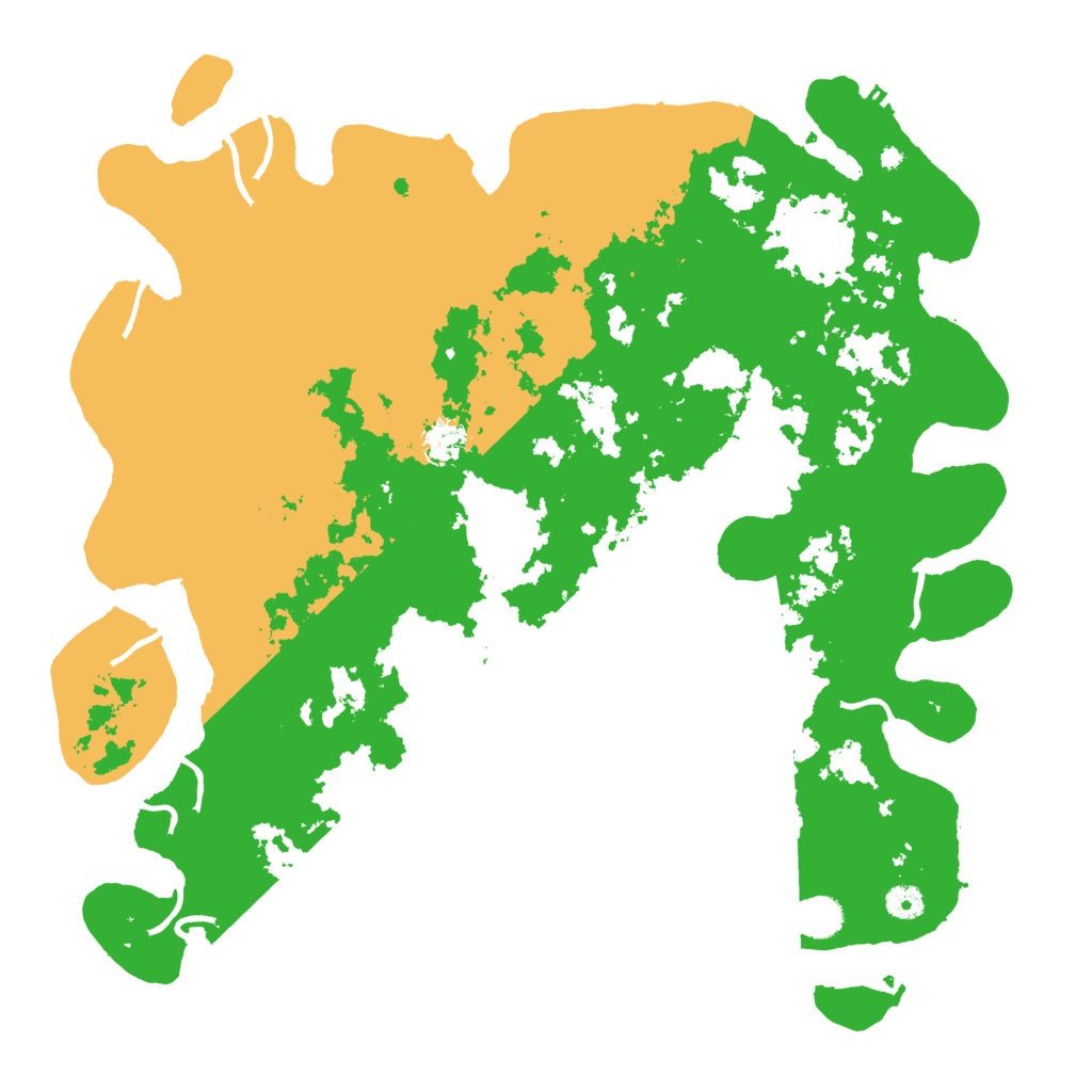 Biome Rust Map: Procedural Map, Size: 4500, Seed: 376939200