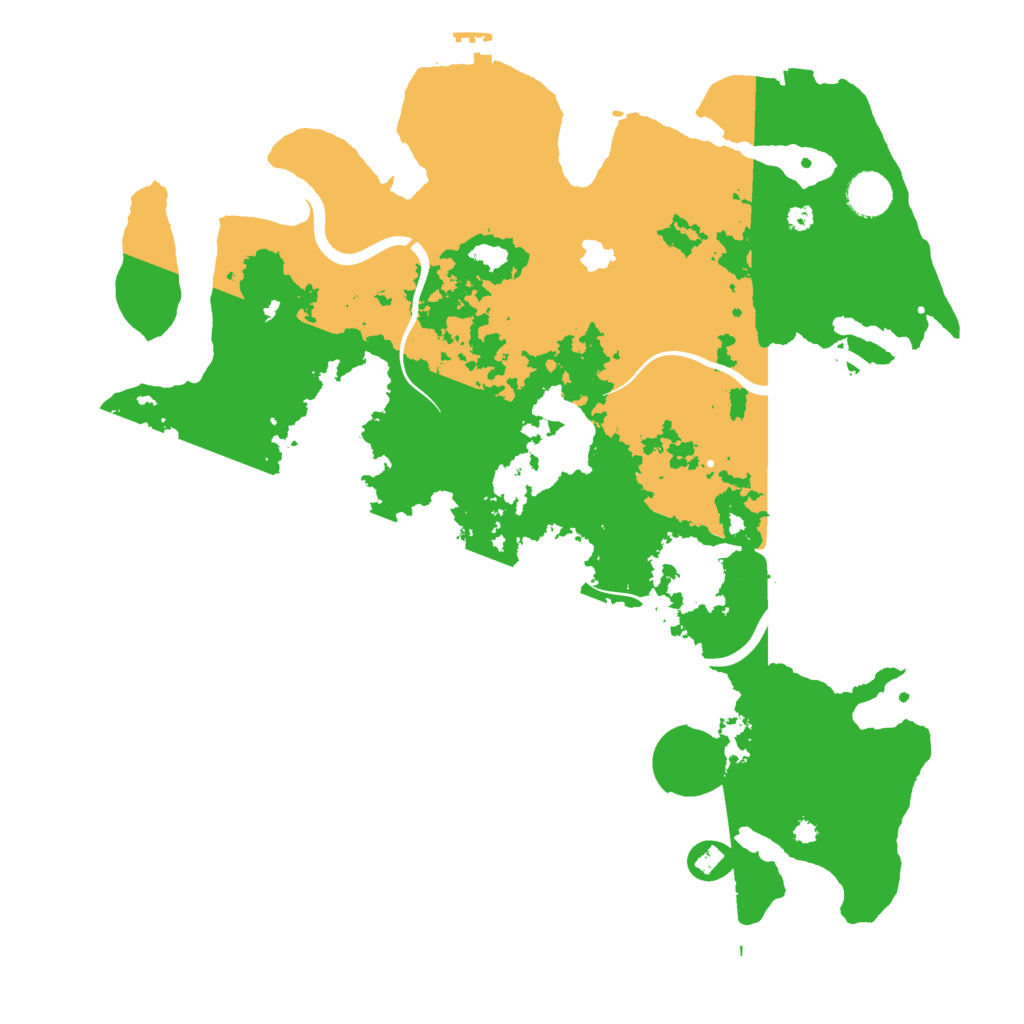 Biome Rust Map: Procedural Map, Size: 4000, Seed: 1943844274