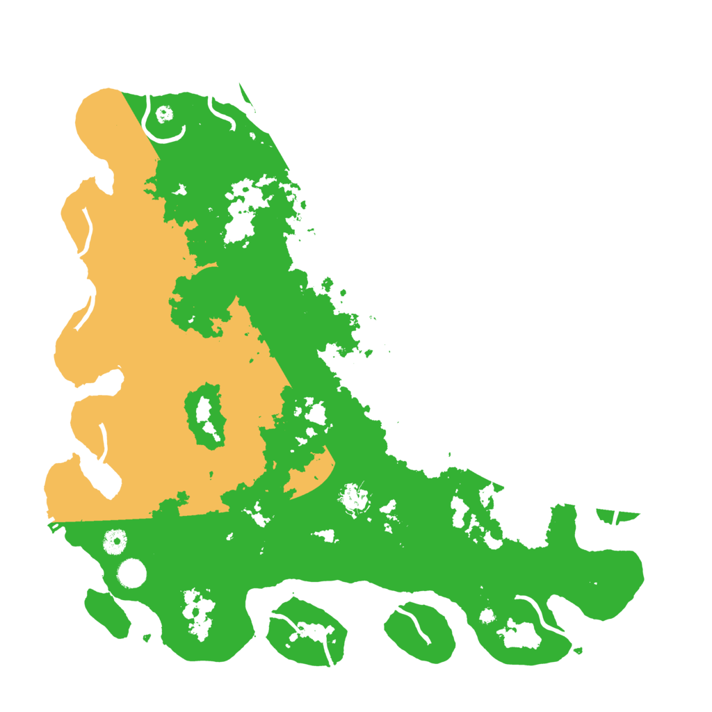 Biome Rust Map: Procedural Map, Size: 4300, Seed: 38656044