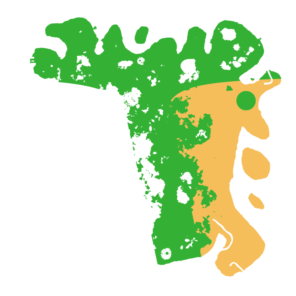 Biome Rust Map: Procedural Map, Size: 4050, Seed: 51168