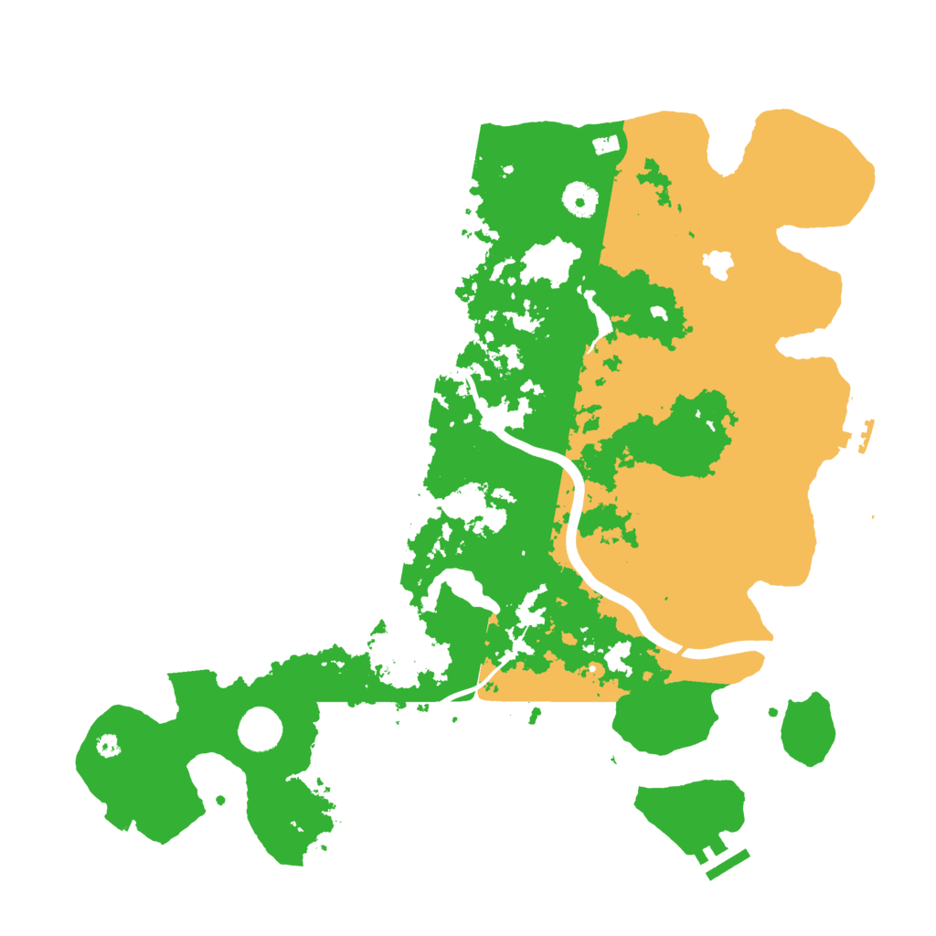 Biome Rust Map: Procedural Map, Size: 4000, Seed: 1332386185