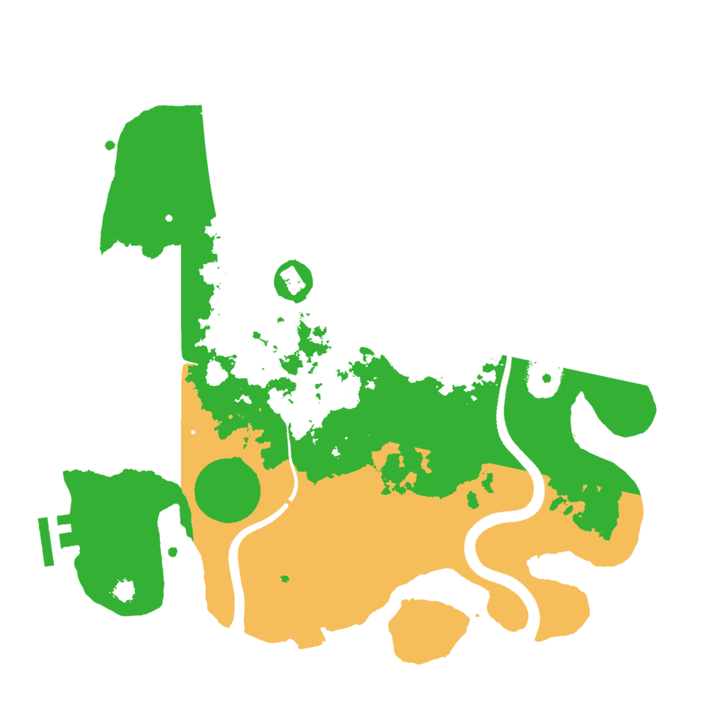 Biome Rust Map: Procedural Map, Size: 3000, Seed: 731432043