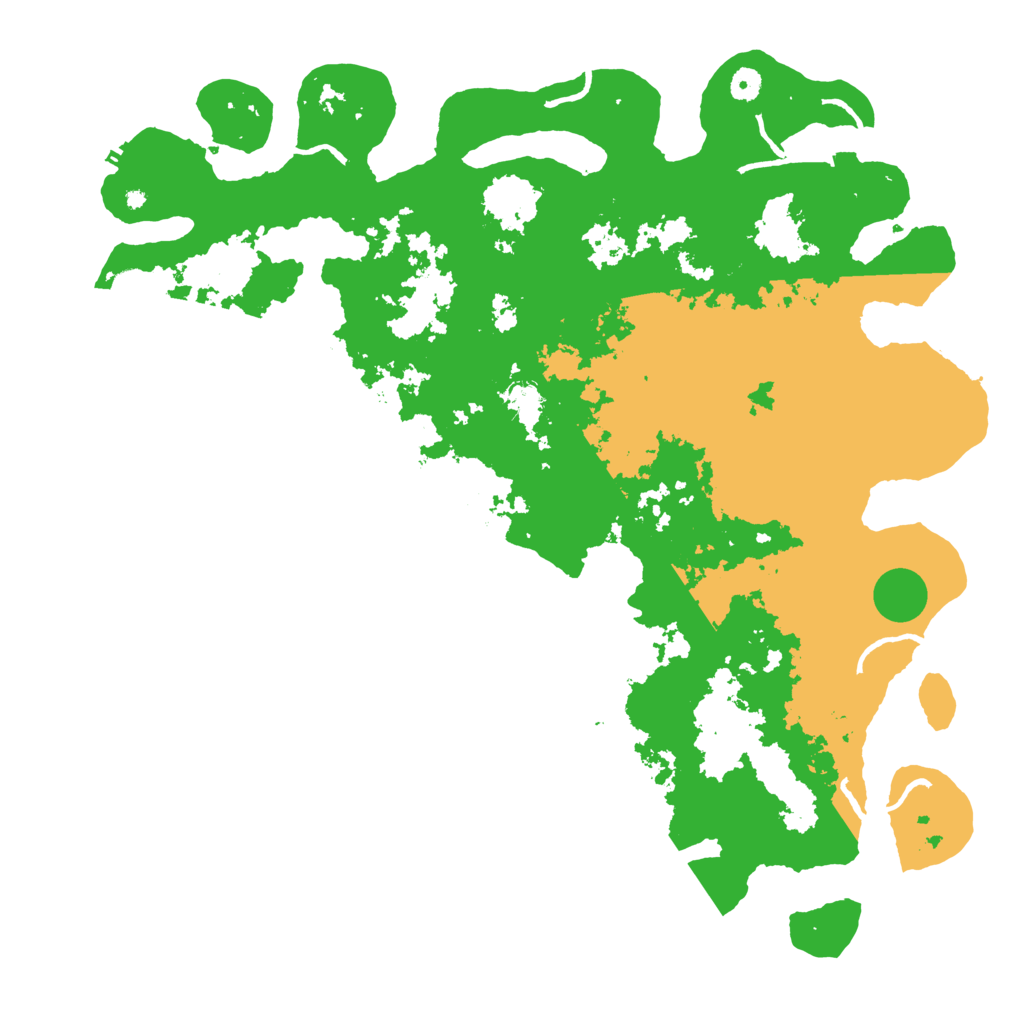Biome Rust Map: Procedural Map, Size: 5000, Seed: 1602