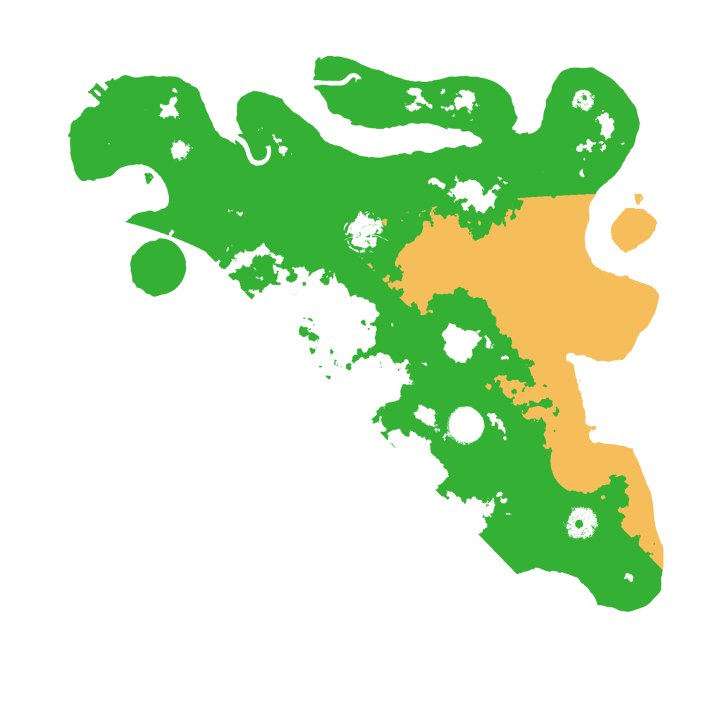 Biome Rust Map: Procedural Map, Size: 3500, Seed: 113511035