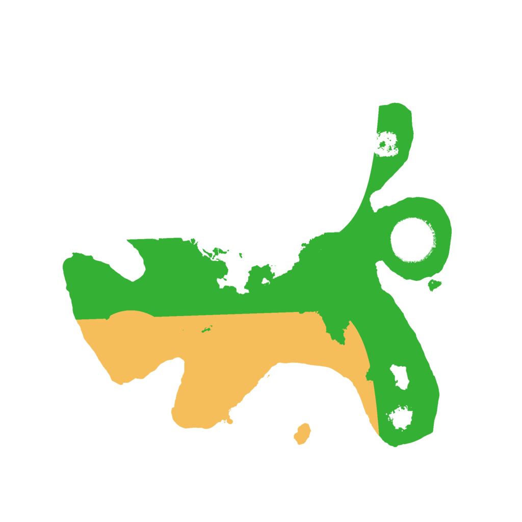 Biome Rust Map: Procedural Map, Size: 2100, Seed: 1283