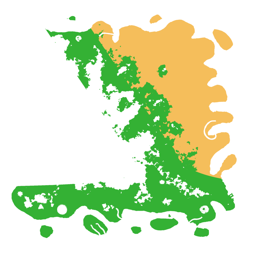 Biome Rust Map: Procedural Map, Size: 4500, Seed: 1963612372