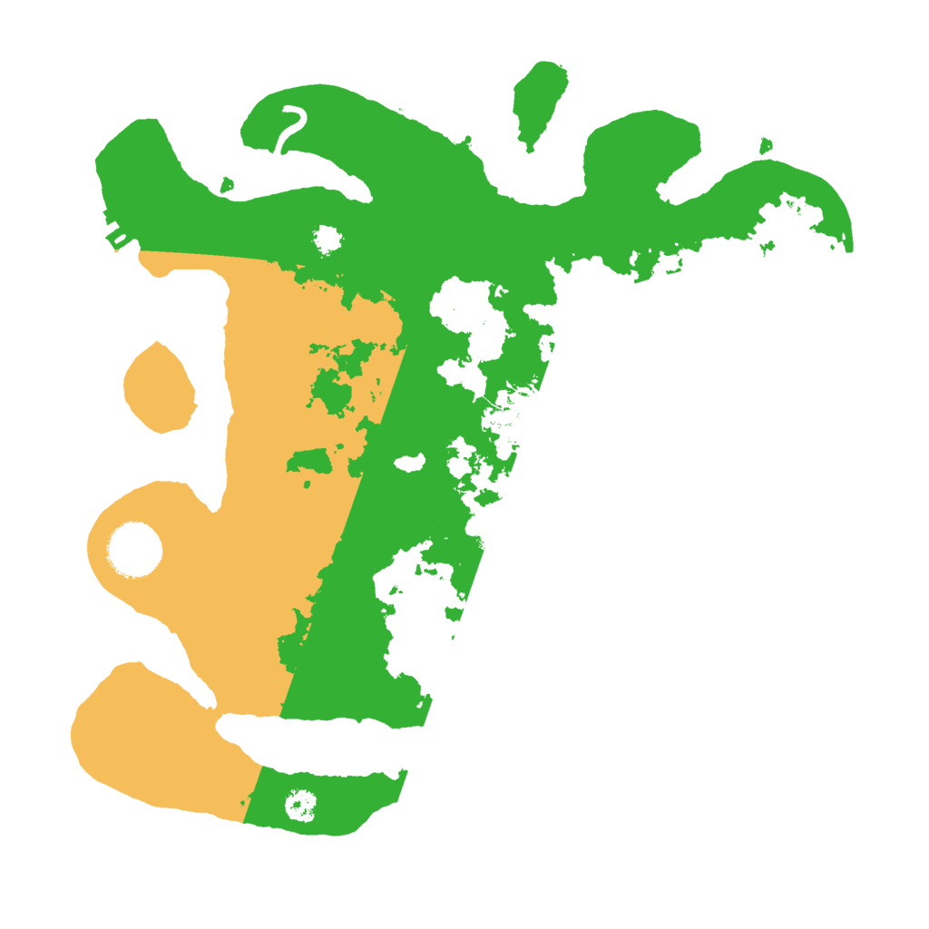 Biome Rust Map: Procedural Map, Size: 3000, Seed: 1302409102