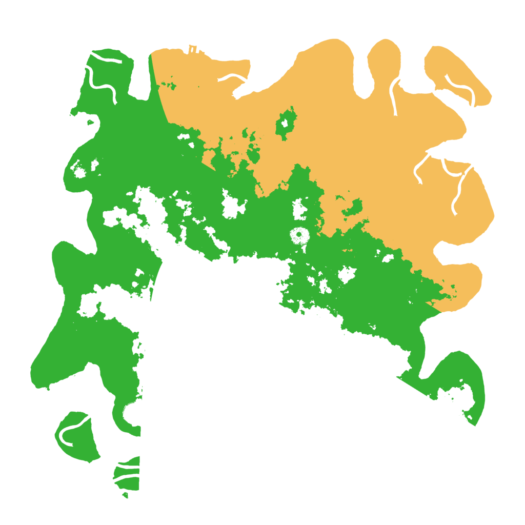 Biome Rust Map: Procedural Map, Size: 4250, Seed: 990793738