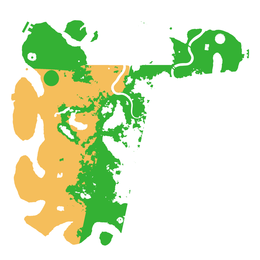 Biome Rust Map: Procedural Map, Size: 4500, Seed: 1713273680