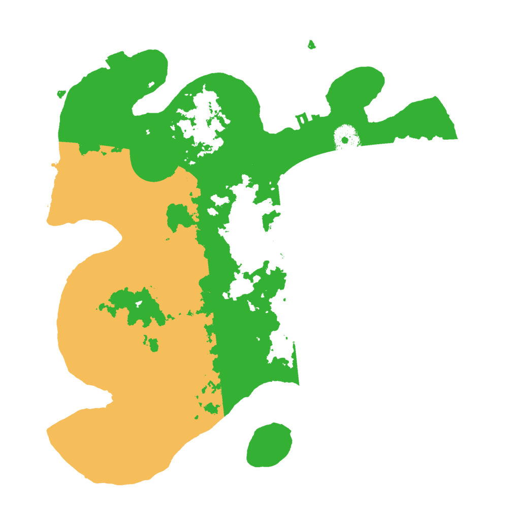 Biome Rust Map: Procedural Map, Size: 3000, Seed: 1389899133