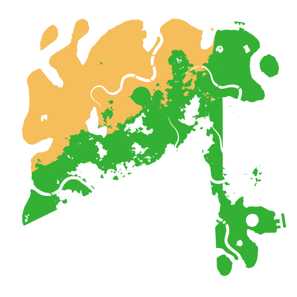 Biome Rust Map: Procedural Map, Size: 4250, Seed: 114018088