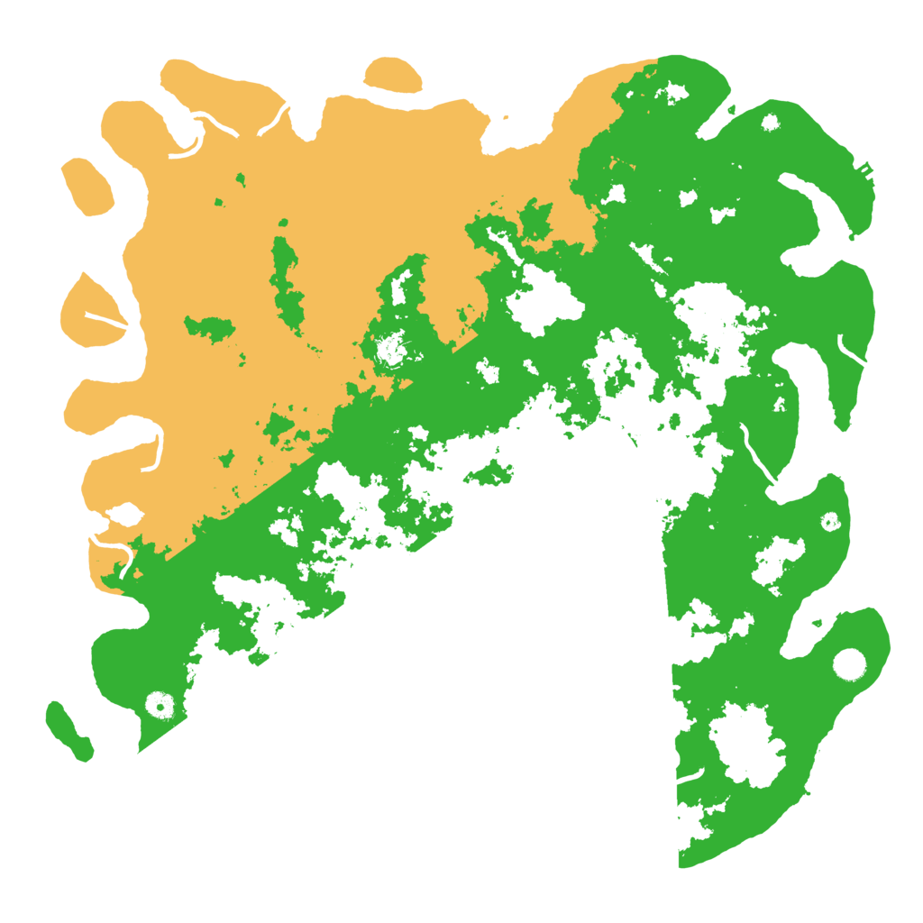 Biome Rust Map: Procedural Map, Size: 5000, Seed: 3021695