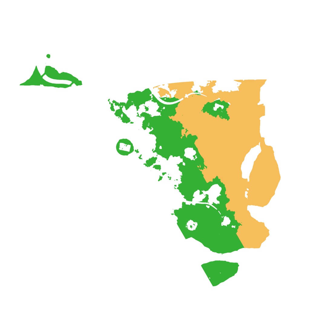 Biome Rust Map: Procedural Map, Size: 3000, Seed: 312141812