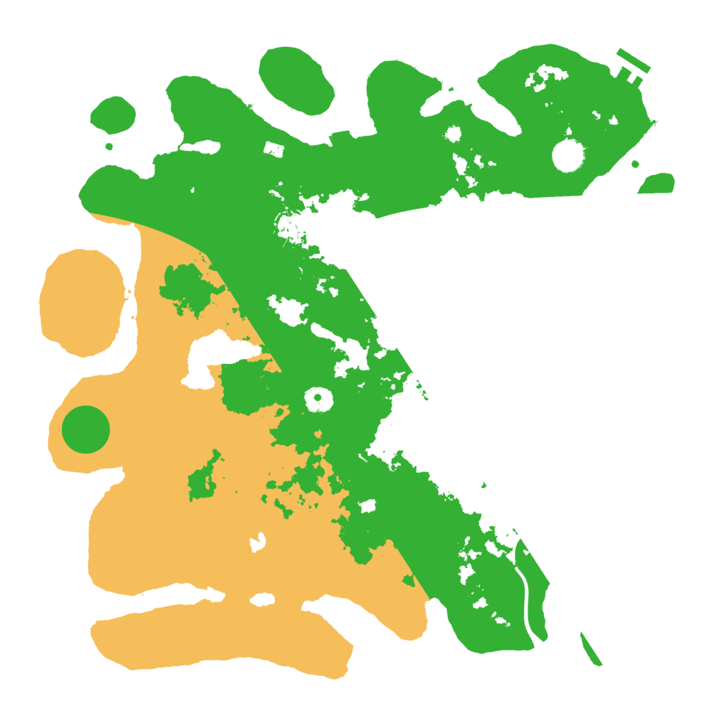 Biome Rust Map: Procedural Map, Size: 4000, Seed: 1922