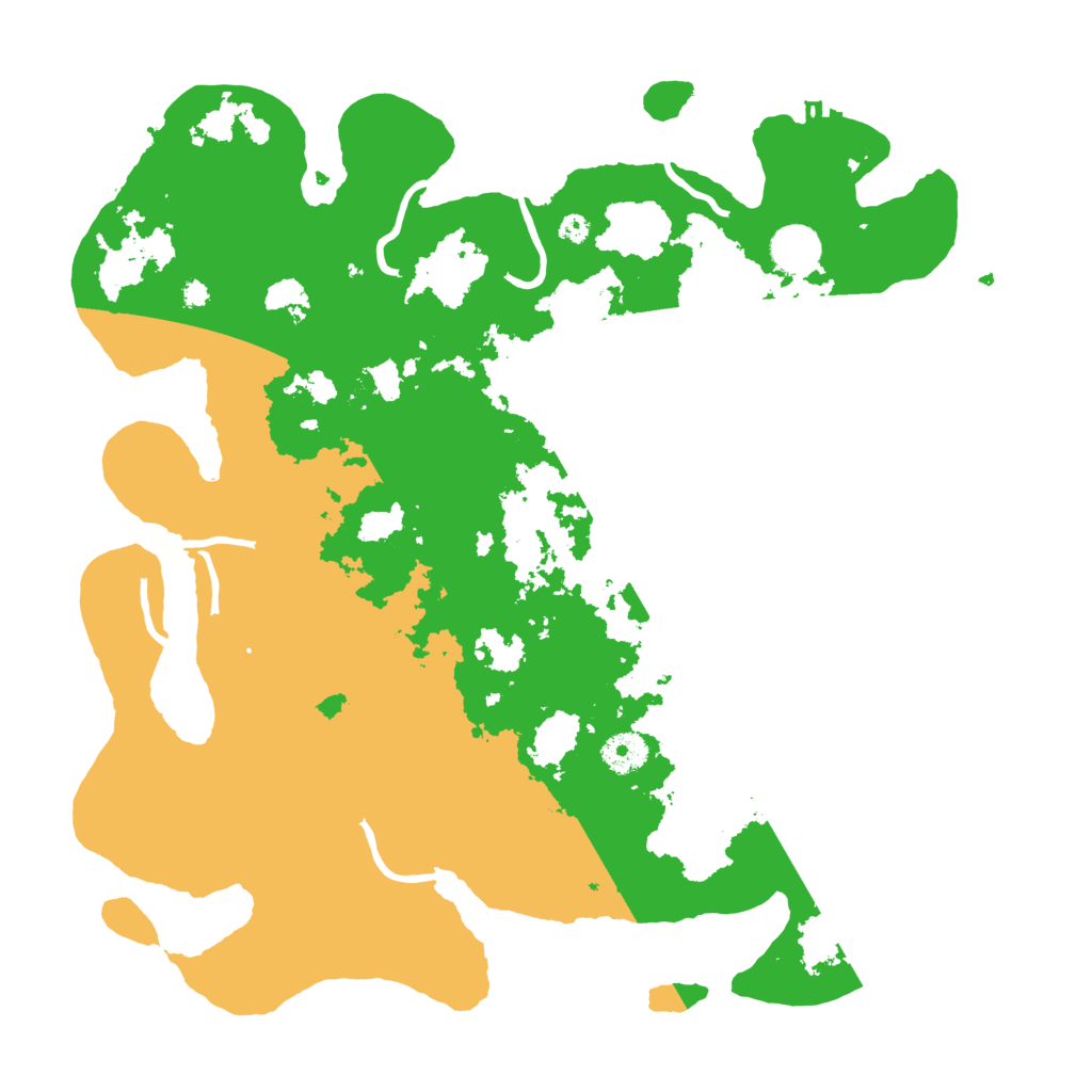 Biome Rust Map: Procedural Map, Size: 3800, Seed: 42692385