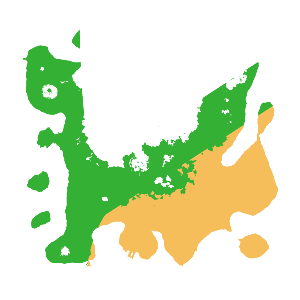 Biome Rust Map: Procedural Map, Size: 3000, Seed: 2117017875