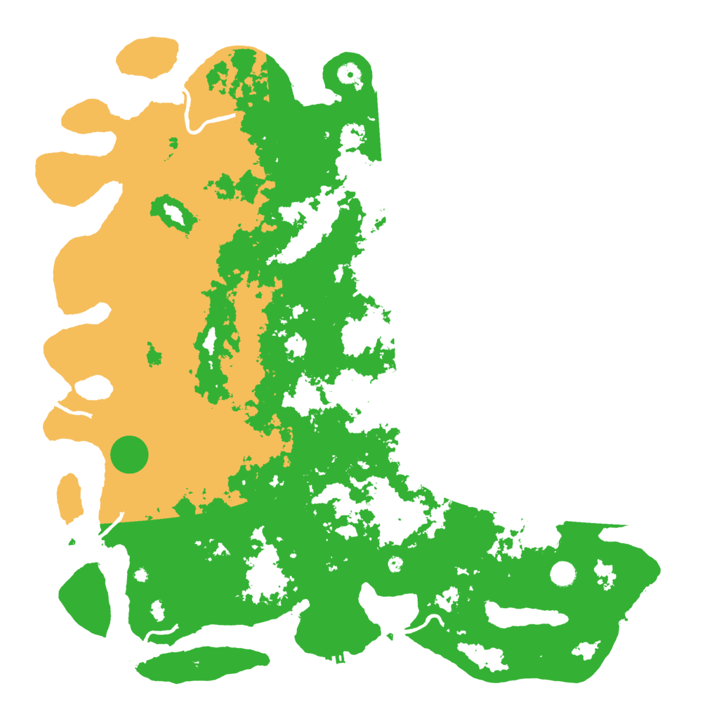 Biome Rust Map: Procedural Map, Size: 5000, Seed: 98465125